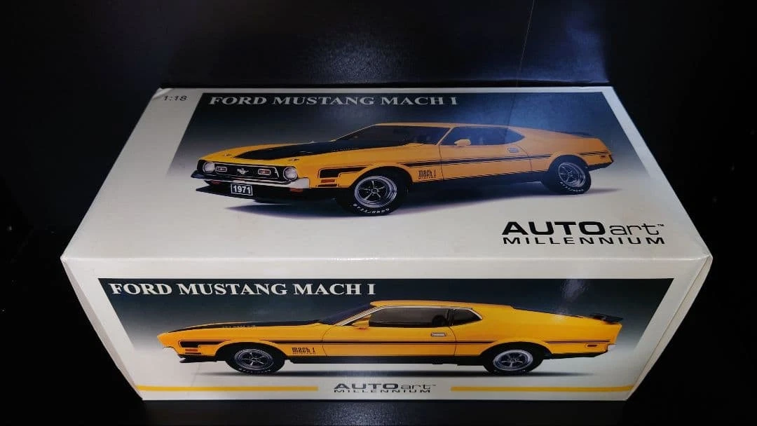 自動車 AUTOart 1971 Ford Mustang Mach I 1:18 Autoart 1/18 Ford Mustang Mach 1 Minicar | eBay