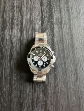Oceanaut Mens Watch Sevilla Quartz Black Dial...