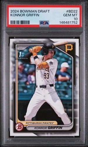 2024 Bowman Draft - Konnor Griffin #BD-22 PSA 10
