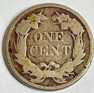 1857 Flying Eagle Penny United States One Cent Philadelphia Mint