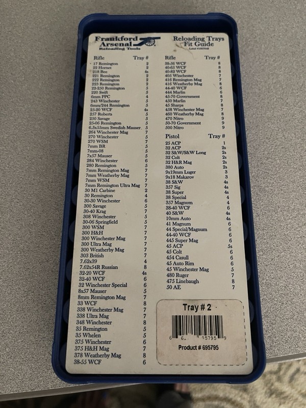 Frankford Perfect Fit Reload Tray #2