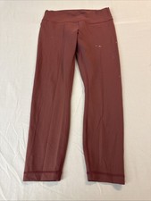 Lululemon Maroon Womens Leggings Size Large