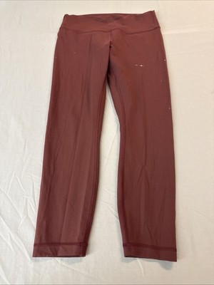 Lululemon Maroon Women's Leggings Size Large
