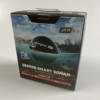 Deeper Smart Sonar PRO+ Plus Castable Wi-Fi Fish Finder with GPS BRAND NEW!!