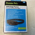 Premier Pet GPS Dog Fence Circular Wireless Collar GIF00-18024.NIB.K  0007