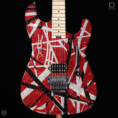 Swarovski  crystals' | Eddie Van Halen - EVH - ''Eruption'' | custom guitar