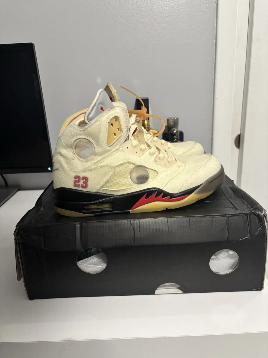 Jordan 5 Retro x Off-White Gray for Sale - Authenticity Guaranteed