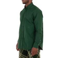 Burberry Equestrian Knight Embroiered Cotton Shirt - Image 2 of 4