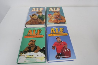 ALF: Hallo, da bin ich - Roman Rainer Büttner - Gebundene Hardcover 4 Bücher *6*
