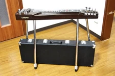 CANOPUS BUCKIE 6-String Electri Lap Steel Guitar Hawaiian with Case Stand