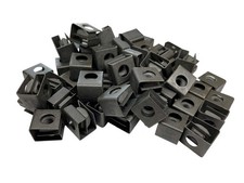 RackGold  M6 Slide-on Cage Nuts 50 Pack USA Made