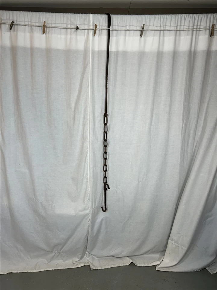 gancho de olla antiguo para trípode caldro cocina exterior/campamento 18 19 real 64 pulgadas Foto 2 de 4