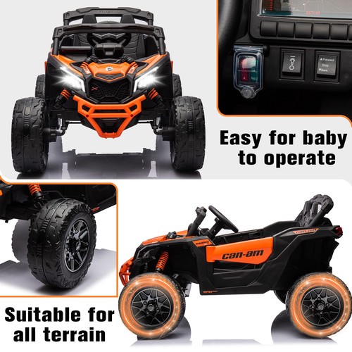 Can-Am 24V Kids Ride On UTV Car for Kids Electric 4 Wheeler Off-Road W/Remote - Picture 29 of 33