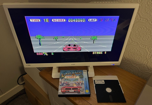 Rare disquette à palourdes US GOLD/SEGA Outrun Commodore 64  faire une offre  - Photo 1/24