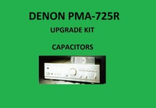 Stereo Amplifier DENON PMA-725R Repair KIT - all capacitors