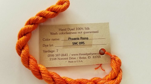 Thread Gatherer Silk 'N Colors 00B - 100 You Choose Hand-Dyed Silk Floss 7 yd - Picture 59 of 64