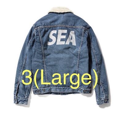Limited L Size WIND AND SEA MINEDENIM Denim Boa GJKT Indigo Limited L Size WIND AND SEA MINEDENIM Denim Boa GJKT Indigo