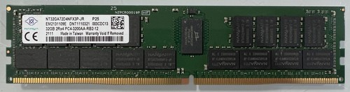 NANYA 32GB 2RX4 PC4-3200AA-RB2-12 RAM-Server Memory NT32GA72D4NFX3P-JR
