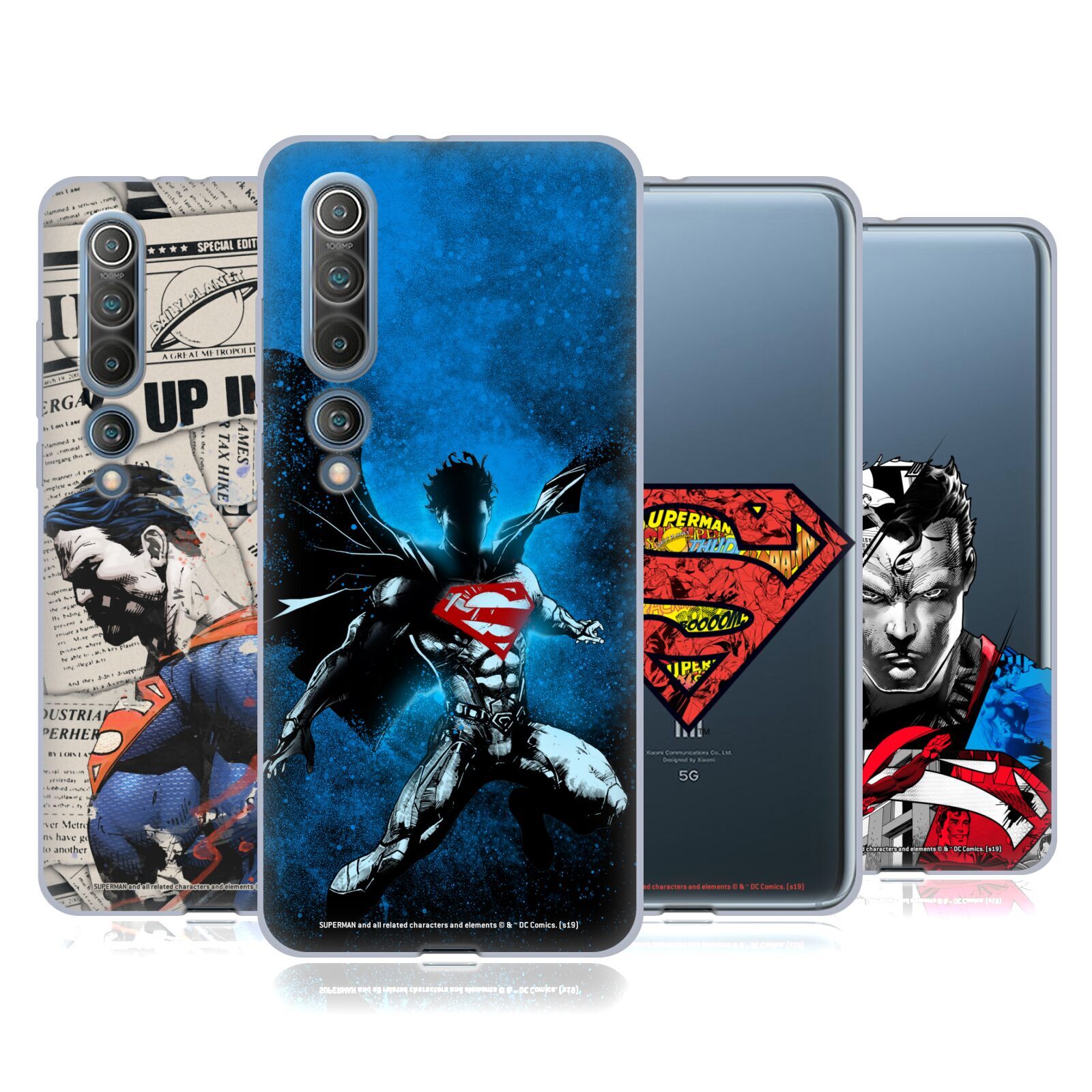 OFFICIAL SUPERMAN DC COMICS 80TH ANNIVERSARY SOFT GEL CASE FOR XIAOMI PHONES