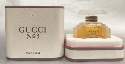 GUCCI Nº 3  PARFUM - 7,5 ML  PERFUME DESCATALOGADO DIFICIL DE CONSEGUIR