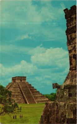 CPM CHICHEN ITZA, YUCATAN El Castillo MEXIKO (647808)