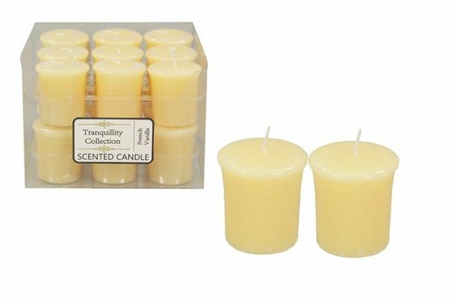 36PK Tranquility Scented Votive Candles 8 Hours Tealights Scents Decorative - Picture 8 of 13