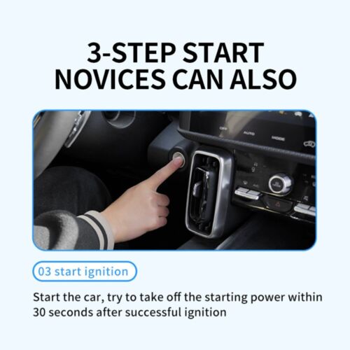 Jump Starter with Air Compressor, Portable 1000A Car Battery Jumper Starter 12V - Bild 9 von 9