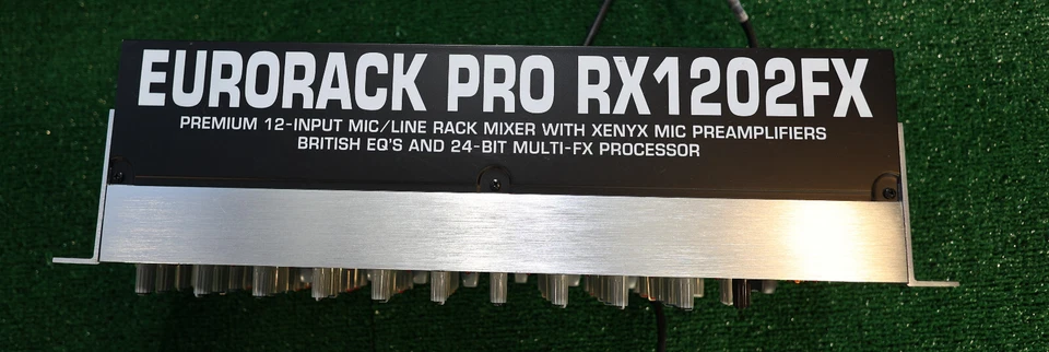 Behringer RX1202FX 12 Channel Microphone Mixer - Gray - Image 2 of 4