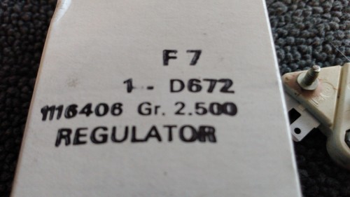 Voltage Regulator, ACDELCO D672, GM 1116406 - Picture 2 of 5
