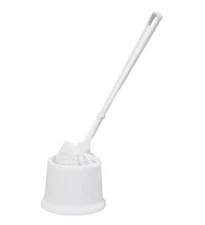 2X Scrub Buddies Toilet Bowl Brush Set With 2 Cleaner & 2 Holder