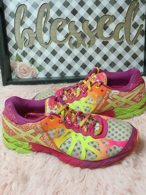 ASICS Triathlon GEL NOOSA TRI 9 Running Shoes Womens US 7 UK 38 Multicolor T458N