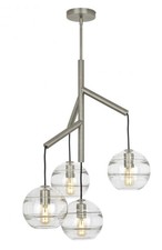 Tech Lighting Sedona Single Chandelier, 4-Lig...