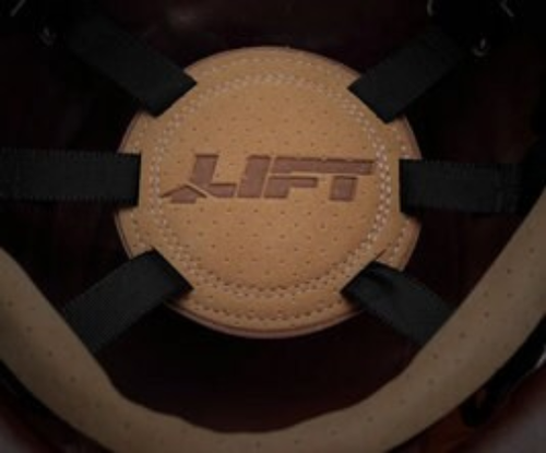 Custom Translucent Purple Carbon Fiber Lift DAX HDCC-17KG Cap HardHat - Picture 7 of 8