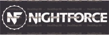 Nightforce Optics - Hunting/Shooting - Vinyl Die-Cut Peel N' Stick Decals