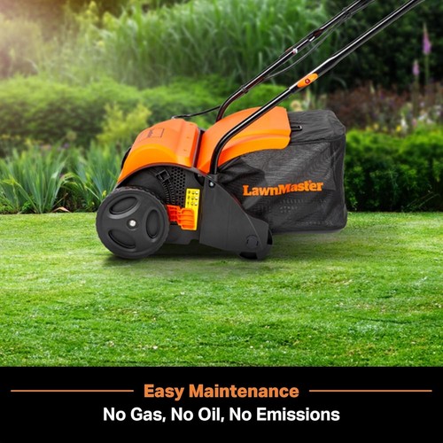 Compact Electric Scarifier Dethatcher with Adjustable Settings - Lawn Care Pro - Picture 6 of 9