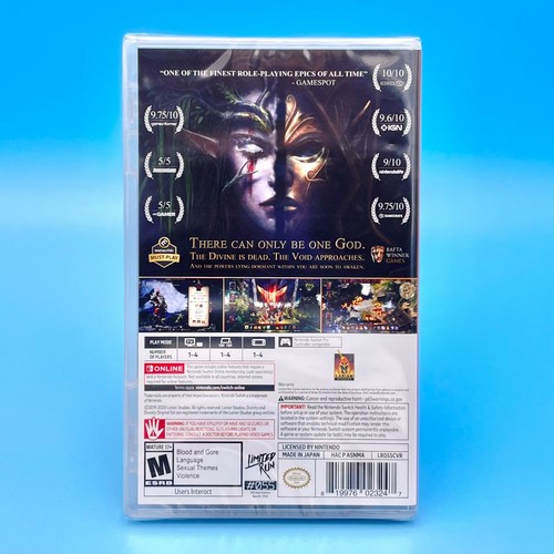 Divinity Original Sin II 2 Nintendo Switch Limited Run Games 055 USA Region Free - Picture 2 of 2