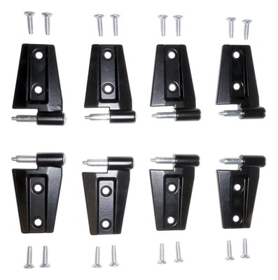 Replacement Door Hinges Black Set 4 Doors 2007-2017 Jeep ...
