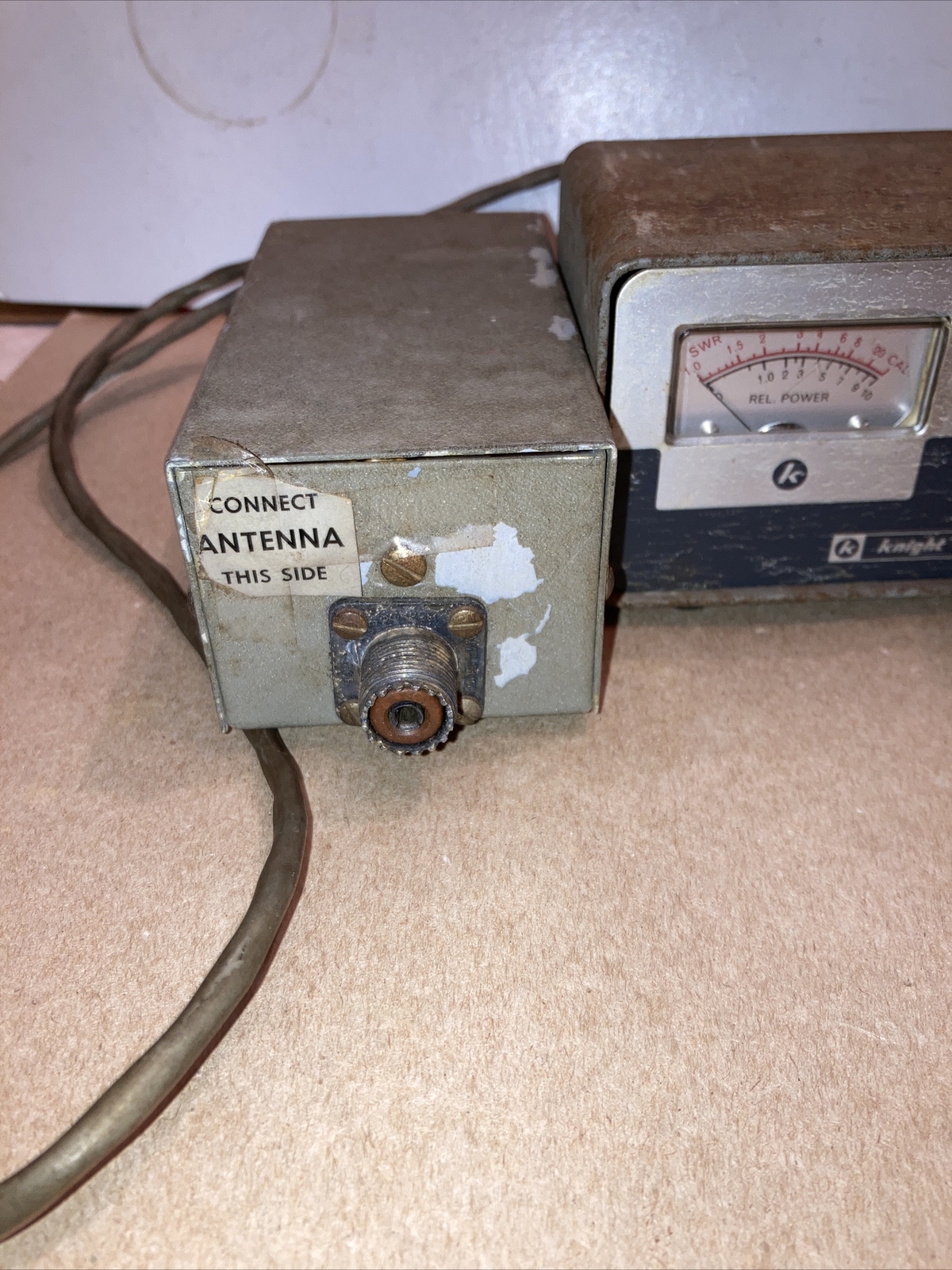 Compteur SWR/puissance Knight P-2 - Allied Power Radio Co. - VHF - Occasion