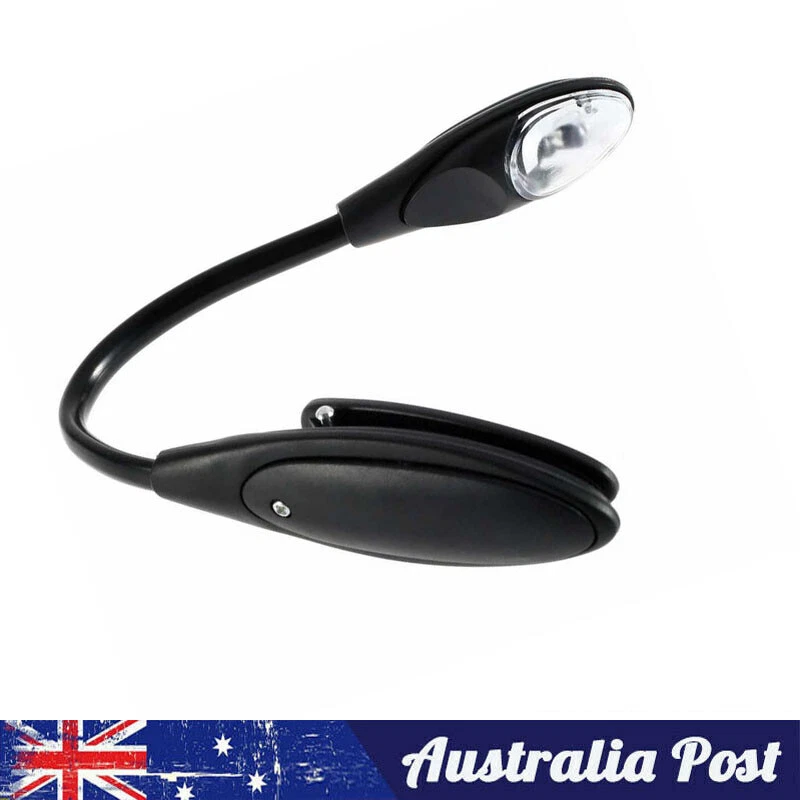 Portable Lights Night Travel Light Reading Clip On Lamp LED Book