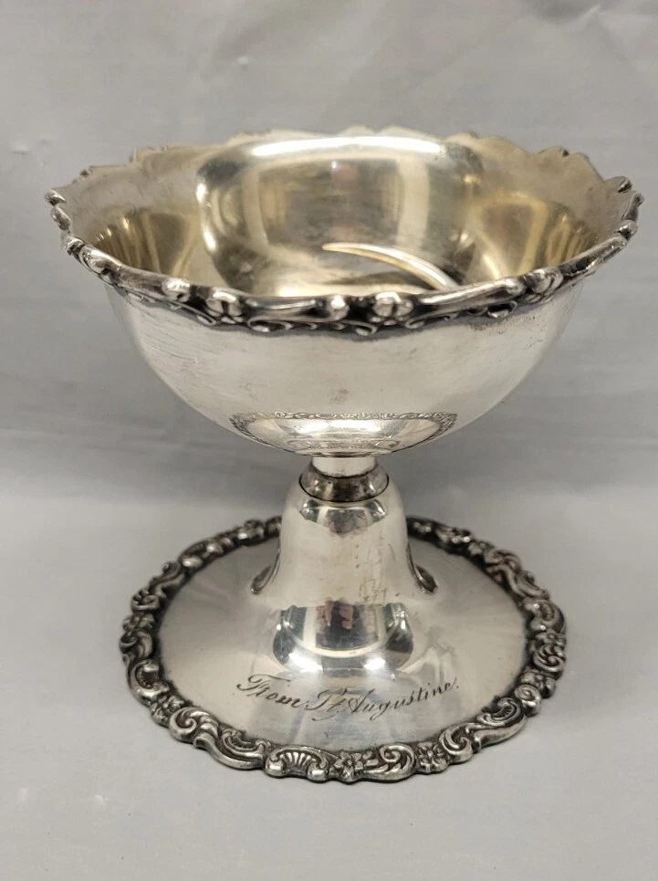 Rare Wilcox Silverplate Grapefruit Orange Peeler Cup from St. Augustine # 5308