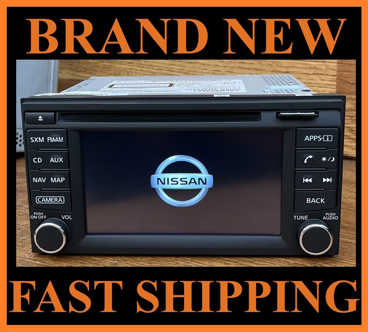 New 2016-20 Nissan Frontier Cd Touchscreen Navigation Radio