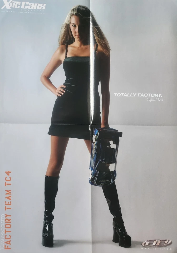TC4 Factory Team AE RC Poster Stephanie Bartak  Wall Art Decor 2 Sided - Image 2 of 3