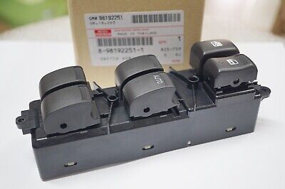 8-98192251-1 MIRRORS MASTER SWITCH RIGHT DRIVER FOR ISUZU D 8-98192251-1 MIRRORS MASTER SWITCH RIGHT DRIVER FOR ISUZU D