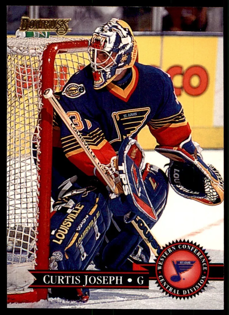 Curtis Joseph trading card