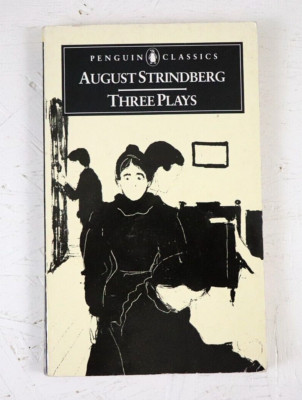 Three Plays: The Father, Easter & Miss Julia by Strindberg, August 1988 Paperbac