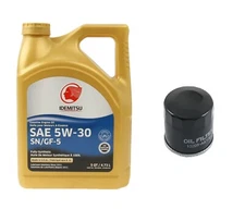 Oil Filter 15208-AA15A + 5QTS. IDEMITSU 5w-30 Synthetic Oil for Subaru