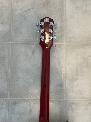 Epiphone-Gibson Les Paul Junior Electric Guitar - CHERRY RED with