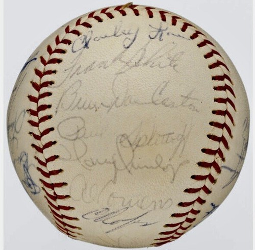 GEORGE BRETT SIGNED ROOKIE SEASON 1974 KANSAS CITY ROYALS TEAM SIGNED BASEBALL - Picture 5 of 10