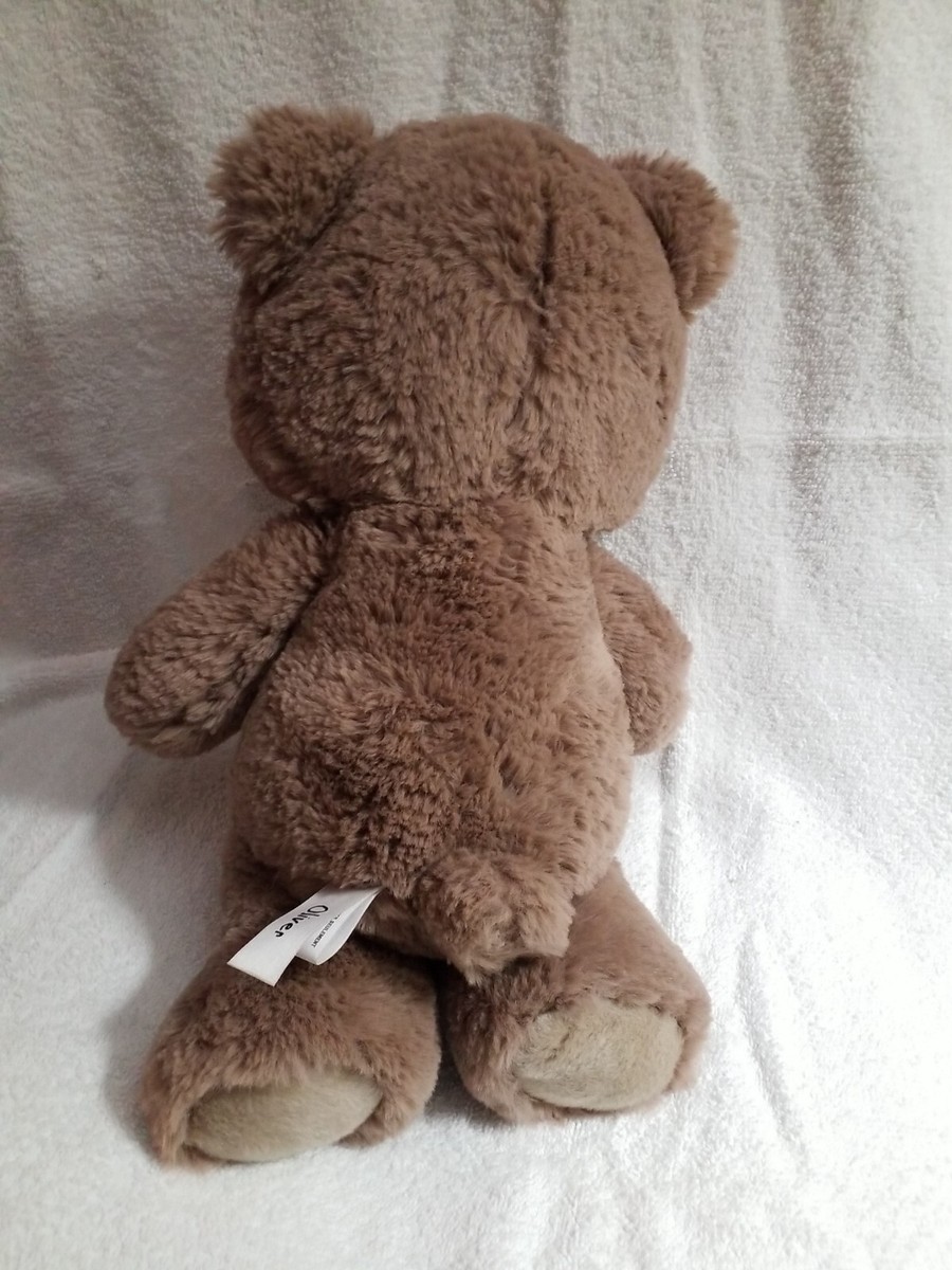 Bear OLIVER 14 Brown Teddy red sequin heart Aurora World 2022