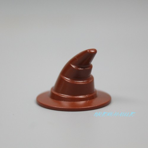 Lego Kopfbedeckung Hut 4842 Zauberer Hexe mit schwarzen HP Sortierhut Muster Minifigur - Bild 2 von 2